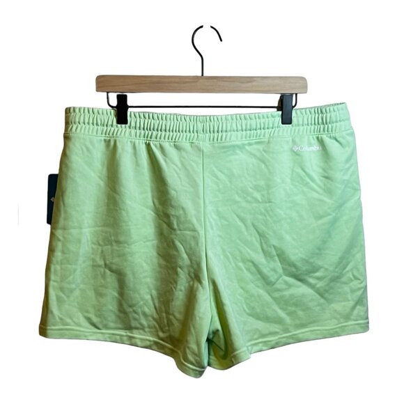 Columbia Women's Trek French Terry Short Size: XL Mint Green - Picture 2 of 4